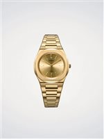 Watch D1 Milano Woman Gold Mellow Ultra Thin 34 mm in Steel D1-UHBL02 - D1-UHBL02
